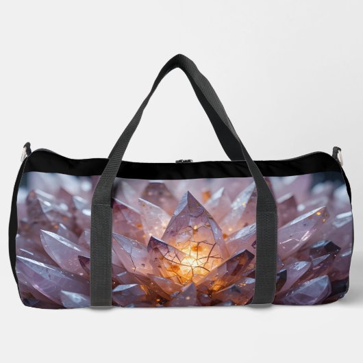 Radiant Crystal Heart Duffle Bag (Vorderseite)
