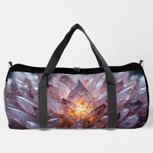 Radiant Crystal Heart Duffle Bag (Rückseite)