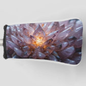 Radiant Crystal Heart Golf Headcover (Vorderseite)