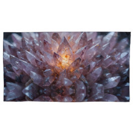 Radiant Crystal Heart Kissenbezug