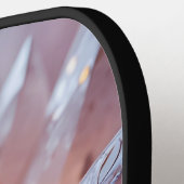 Radiant Crystal Heart Pickleball Schläger (Linke Seite)