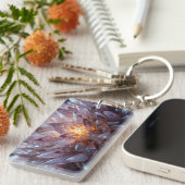 Radiant Crystal Heart Schlüsselanhänger (Vorderseite rechts)