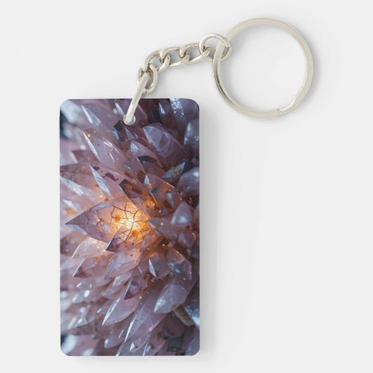 Radiant Crystal Heart Schlüsselanhänger (Rückseite)