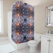 Radiant Crystal Heart Shower Curtain Duschvorhang (Beispiel)