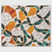 Radiant Crystal Mosaic Geschenkpapier (Flach)