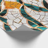 Radiant Crystal Mosaic Geschenkpapier (Ecke)