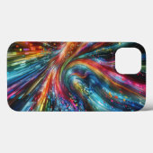 Radiant Digital Fiber Speed Phone Case - Vibrant  (Rückseite (Horizontal))