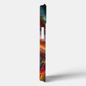 Radiant Digital Fiber Speed Phone Case - Vibrant  (Rückseite / Rechts)