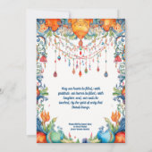 Radiant Diwali Sessings Einladung (Rückseite)