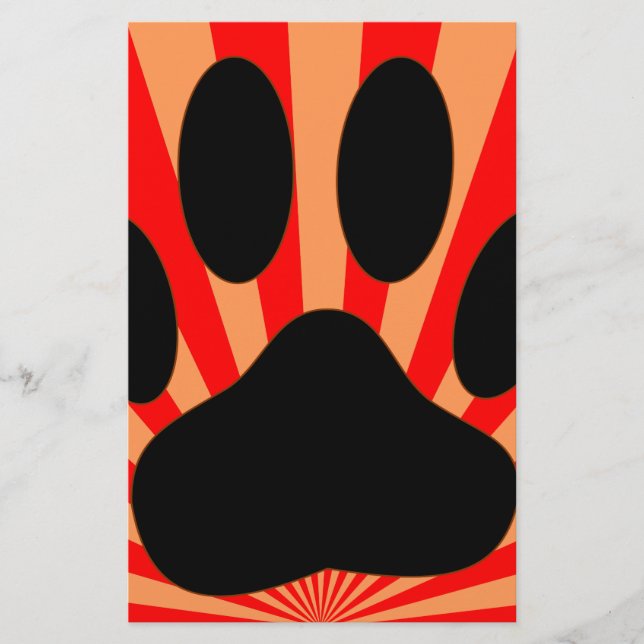 Radiant Dog Paw Print (Vorderseite)