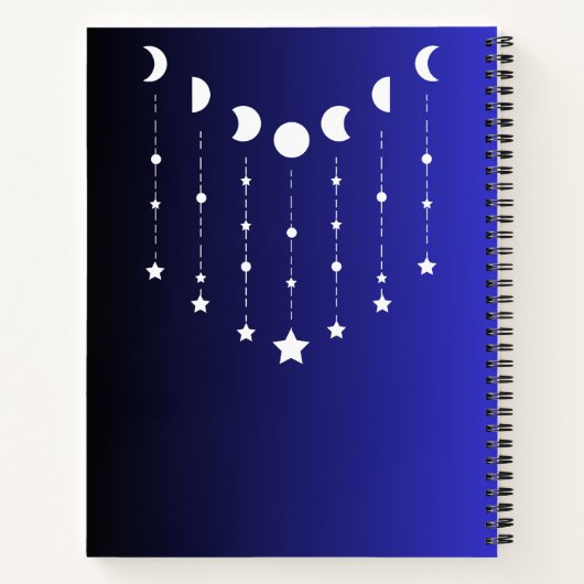 Radiant Dreams Notizblock (Rückseite)