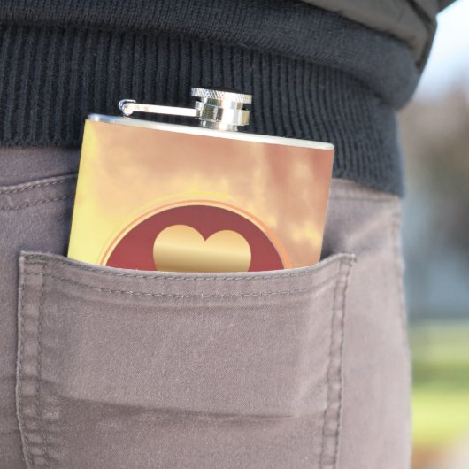 Radiant Eternal Love Flachmann (Beispiel)