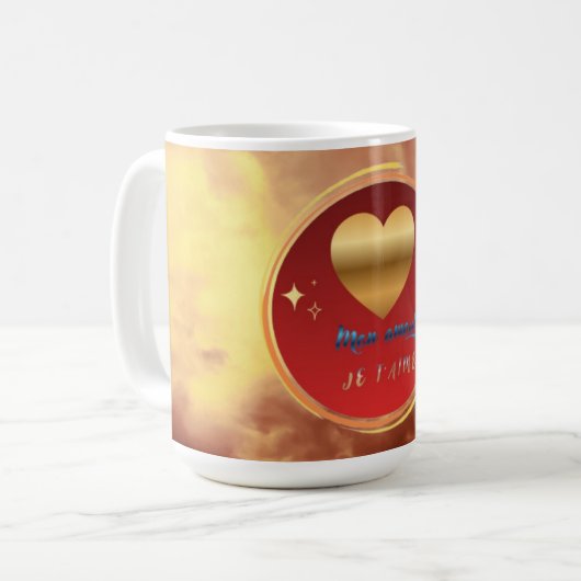Radiant Eternal Love Kaffeetasse (Vorderseite Links)