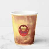 Radiant Eternal Love Pappbecher (Vorderseite)