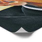 Radiant Faith of Saint Paul of the Cross Poster (Ecke)