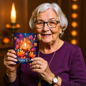 Radiant Festive Blogs Postkarte