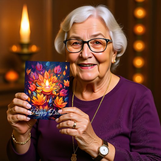 Radiant Festive Blogs Postkarte