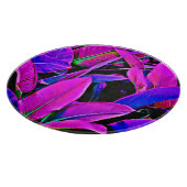 Radiant Foliage Elegance Muster Schneidebrett (Ecke)