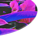 Radiant Foliage Elegance Muster Schneidebrett (Ecke)