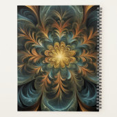 Radiant Fractal Flower Planer (Rückseite)