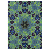 Radiant Fractal Symphony Klemmbrett (Rückseite)