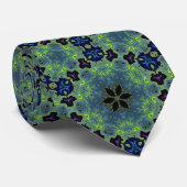 Radiant Fractal Symphony Krawatte (Gerollt)