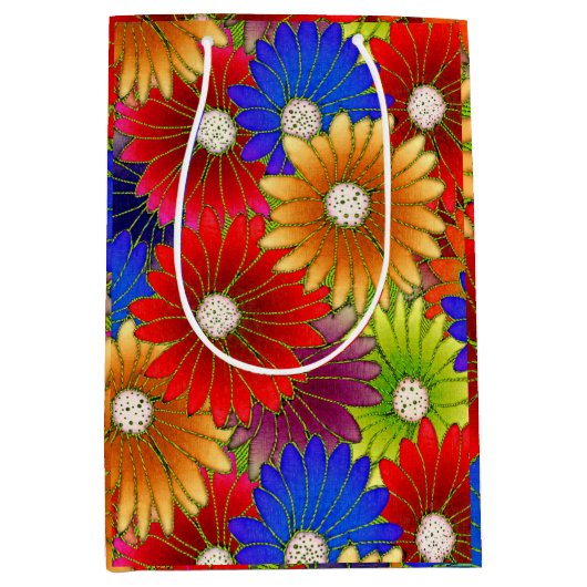 Radiant Garden Gift Bag Mittlere Geschenktüte (Vorderseite)