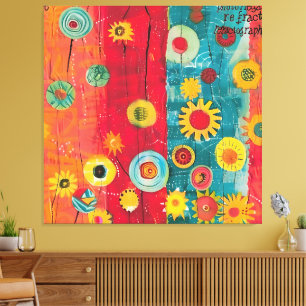 Radiant Garden Leinwanddruck