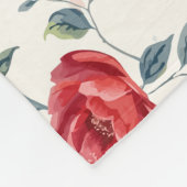 Radiant garden of confidence pattern fleecedecke (Ecke)