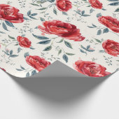 Radiant garden of confidence pattern geschenkpapier (Ecke)