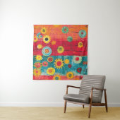 Radiant Garden Wandteppich (Beispiel (Horizontal))