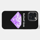 Radiant Gem iPhone Hülle (Rückseite (Horizontal))