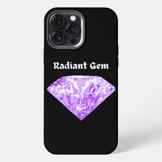 Radiant Gem iPhone Hülle (Rückseite)