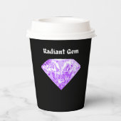 Radiant Gem Pappbecher (Rückseite)