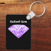 Radiant Gem Schlüsselanhänger (Rückseite)