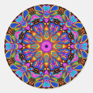 Radiant Gems Kaleidoskop Mandala Stickers