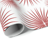 Radiant glitzernde rote Sternexplosion Geschenkpapier (Rolleneckpunkt)