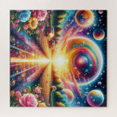 Radiant Glow Large 5D DIY Diamant Painting Kit Puzzle (Horizontal)