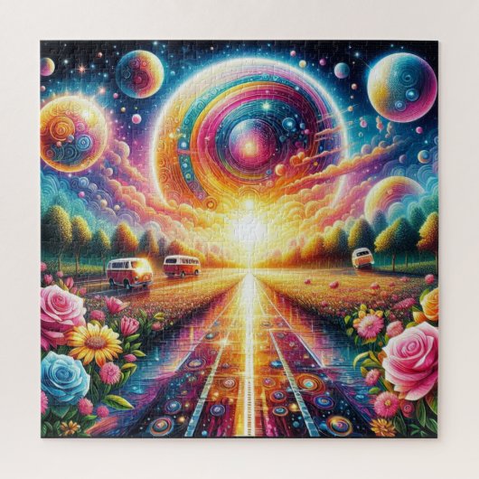 Radiant Glow Large 5D DIY Diamant Painting Kit Puzzle (Vertikal)