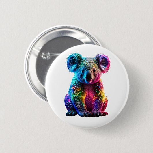 Radiant Glows Koala Button (Vorne & Hinten)