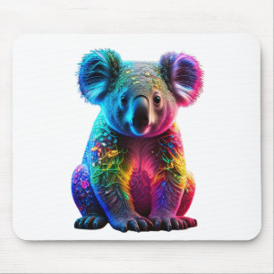 Radiant Glows Koala Mousepad