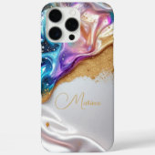 Radiant Gold Glitzer iPhone / iPad Gehäuse Case-Mate iPhone Hülle (Rückseite)