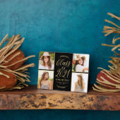 Radiant Grad EDITABLE FARBE Abschluss Plaque Fotoplatte (Seite)