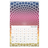 Radiant Gradient 2020 Calendar Kalender (Mär 2027)