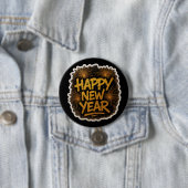 Radiant Graffiti-Style Happy New Year Explosion wi Button (Beispiel)