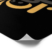 Radiant Happy New Year Poster (Ecke)