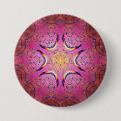Radiant Heart Kaleidoskop Button (Vorderseite)