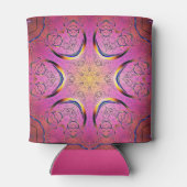 Radiant Heart Kaleidoskop Dosenkühler (Rückseite)