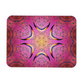 Radiant Heart Kaleidoskop Magnet (Horizontal)
