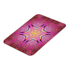 Radiant Heart Kaleidoskop Magnet